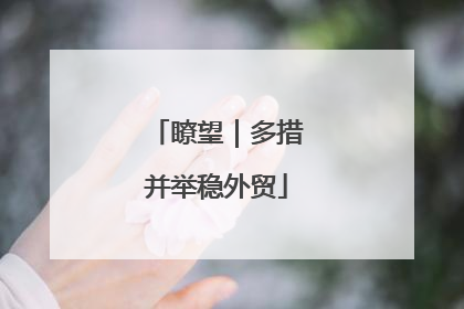 瞭望｜多措并举稳外贸