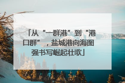 从“一群港”到“港口群”，盐城港向海图强书写崛起壮歌