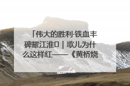 伟大的胜利·铁血丰碑耀江淮⑫｜歌儿为什么这样红——《黄桥烧饼歌》诞生记