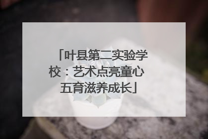 叶县第二实验学校：艺术点亮童心 五育滋养成长