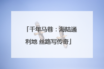 千年马巷：海陆通利地 丝路写传奇