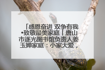 感恩奋进 双争有我•致敬最美家庭丨唐山市逐光图书馆负责人姜玉婵家庭：小家大爱，点亮乡村娃的梦想