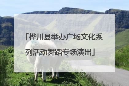 桦川县举办广场文化系列活动舞蹈专场演出