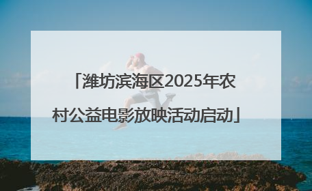 潍坊滨海区2025年农村公益电影放映活动启动