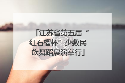 江苏省第五届“红石榴杯”少数民族舞蹈展演举行