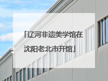 辽河非遗美学馆在沈阳老北市开馆