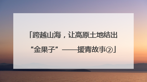 跨越山海，让高原土地结出“金果子”——援青故事②