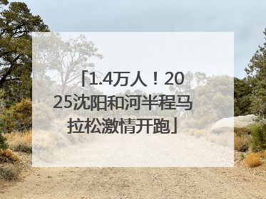 1.4万人！2025沈阳和河半程马拉松激情开跑