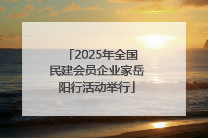 2025年全国民建会员企业家岳阳行活动举行