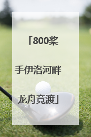 800桨手伊洛河畔龙舟竞渡